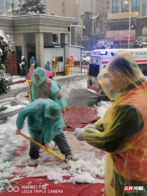众志成城抗暴雪 支部党员在行动 邵阳市第二人民医院党员抗击暴雪纪实