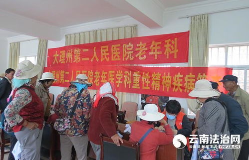 大理市凤仪镇联合大理州第二人民医院开展义诊活动