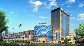 城市综合体装修效果图素材更新